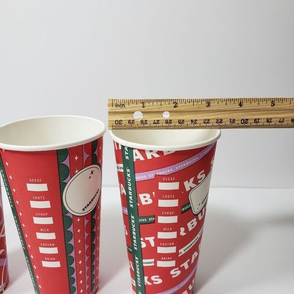 8/$20 10 Starbucks Disposable Hot Cups 20oz Venti - Picture 6 of 6